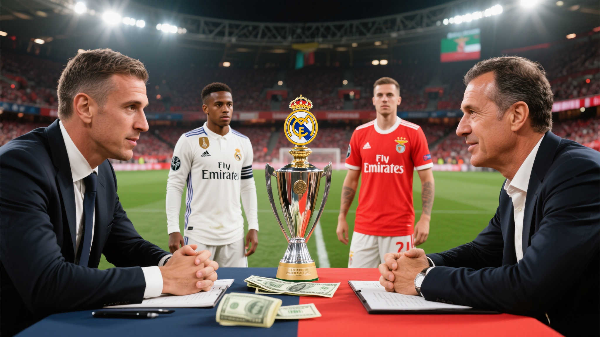 球报：皇马与本菲卡就500万分歧未解，但安东尼奥·席尔瓦转会已接近敲定