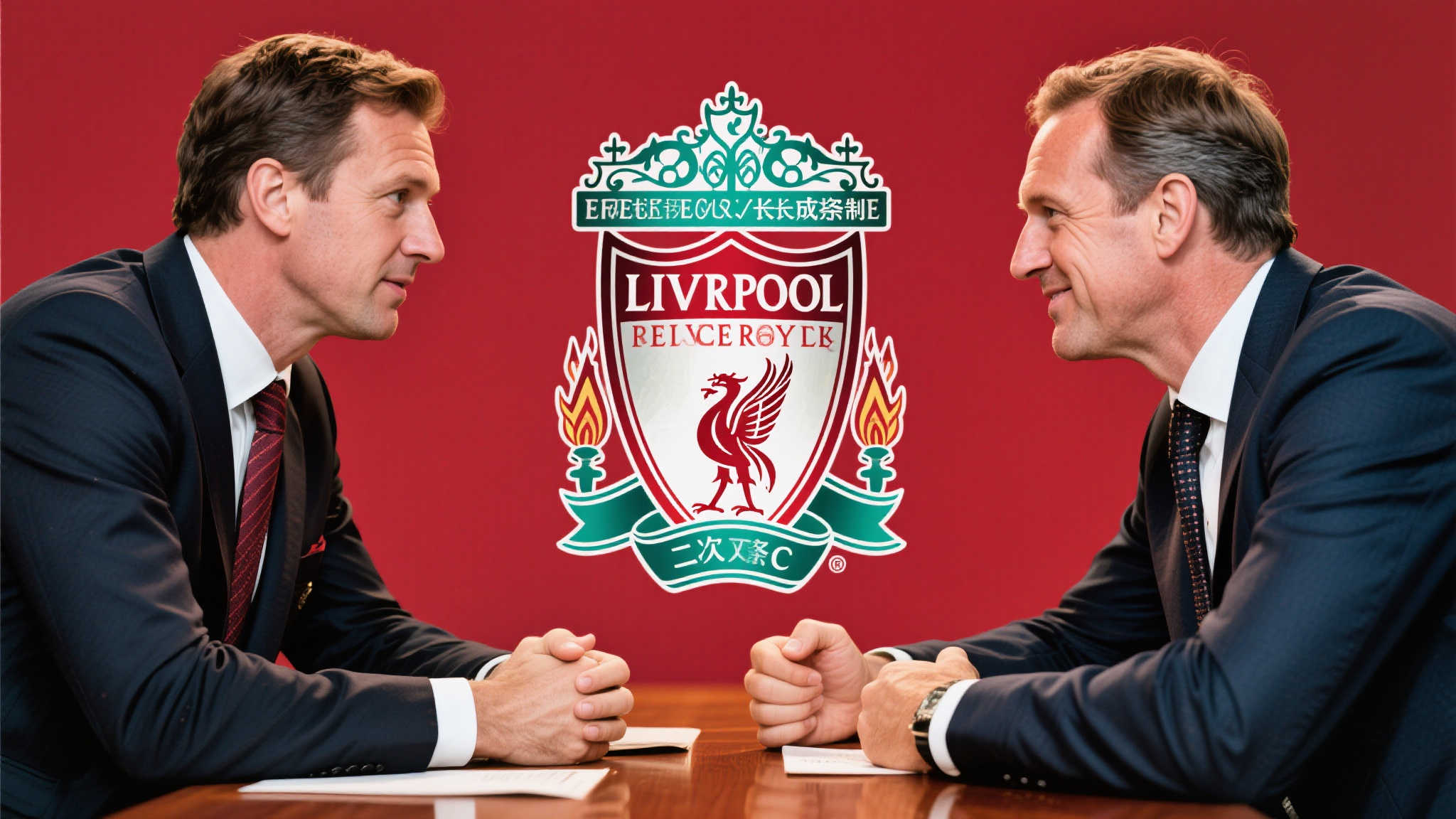 红军与药厂洽谈夸安萨合同，维尔茨参与协商