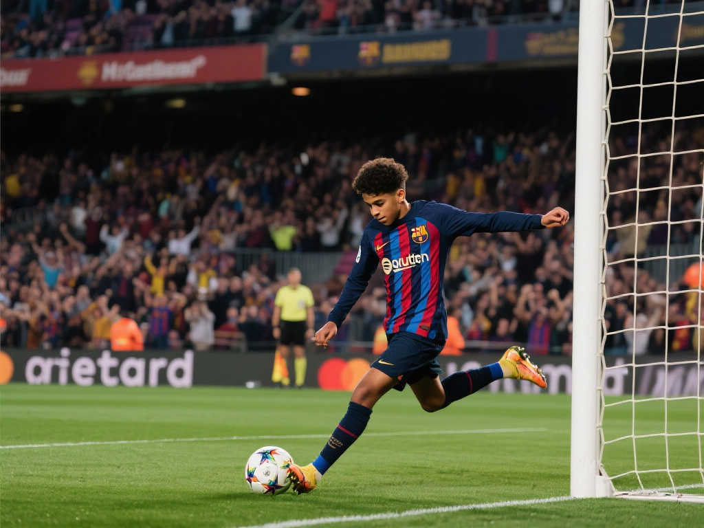 亚马尔联赛破荒，巴萨招牌进球开启胜利之路